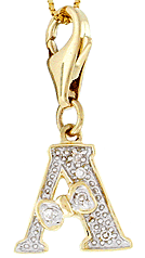 Diamond pendant or diamond bracelet